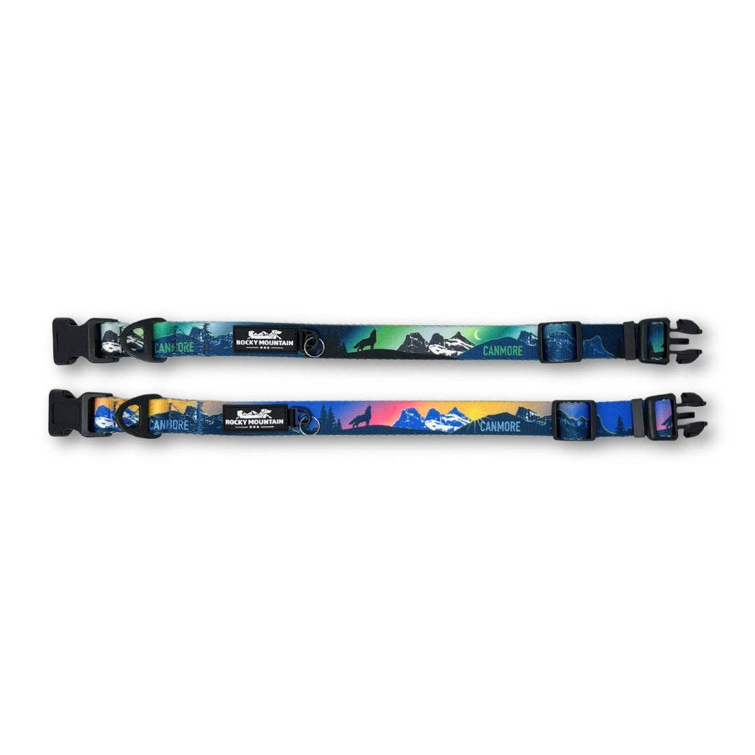 V2 Canmore Alpine Dog Collar: Sunrise