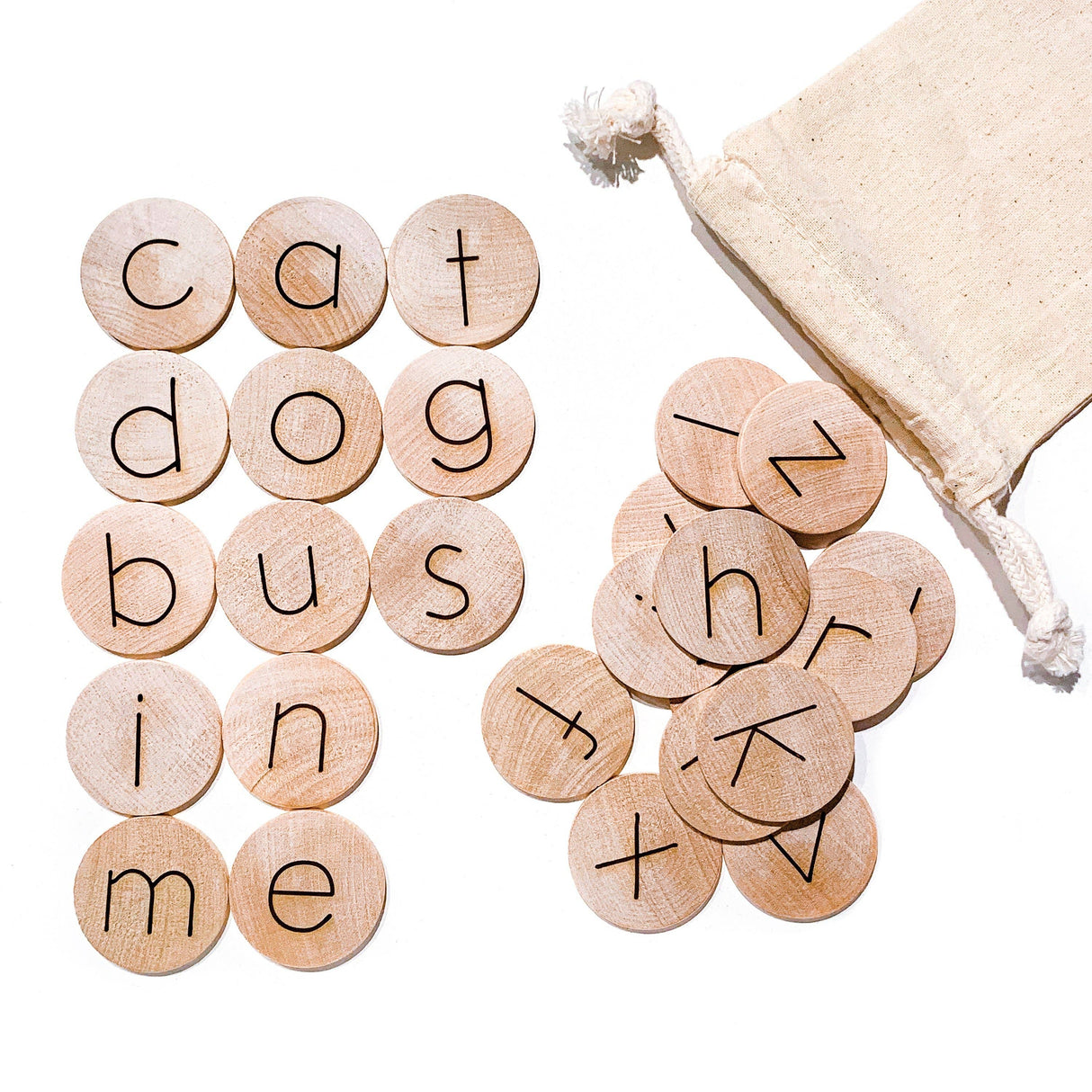 Alphabet Discs (Double Sided)