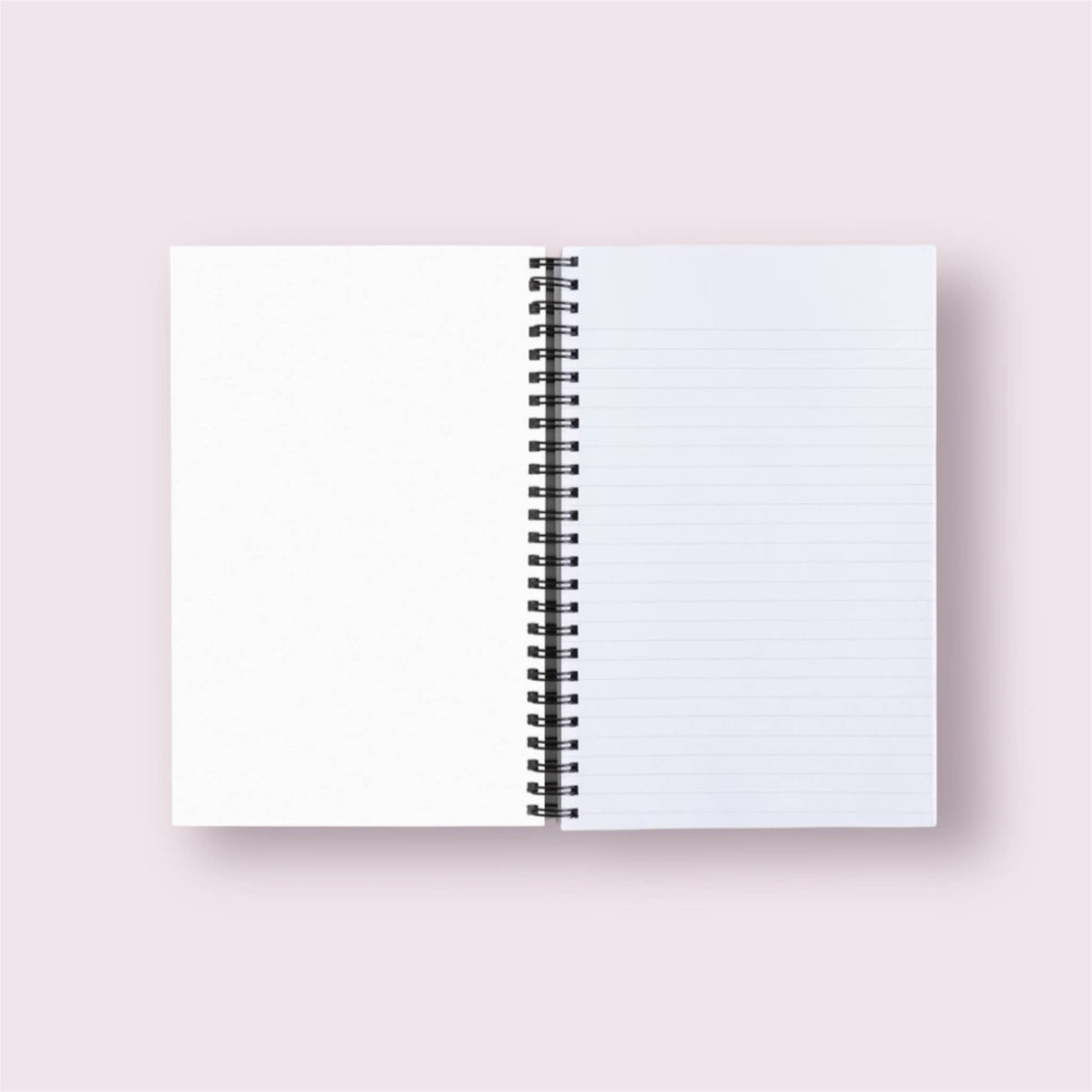 Purple Fields Notebook