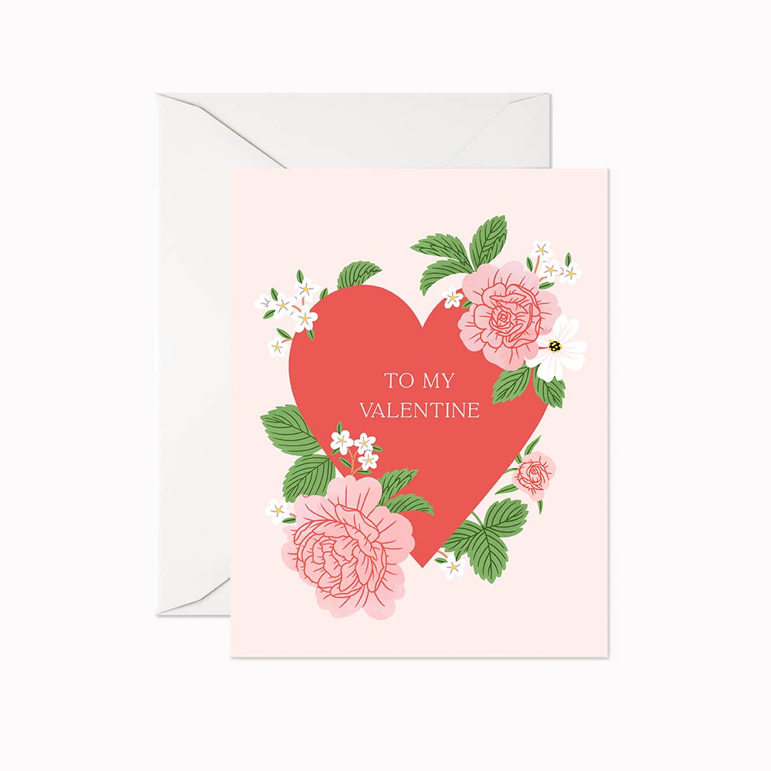 To My Valentine Card
