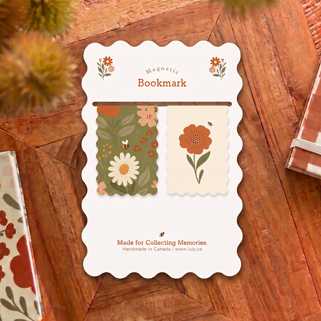 Magnetic Bookmark | Bee Garden