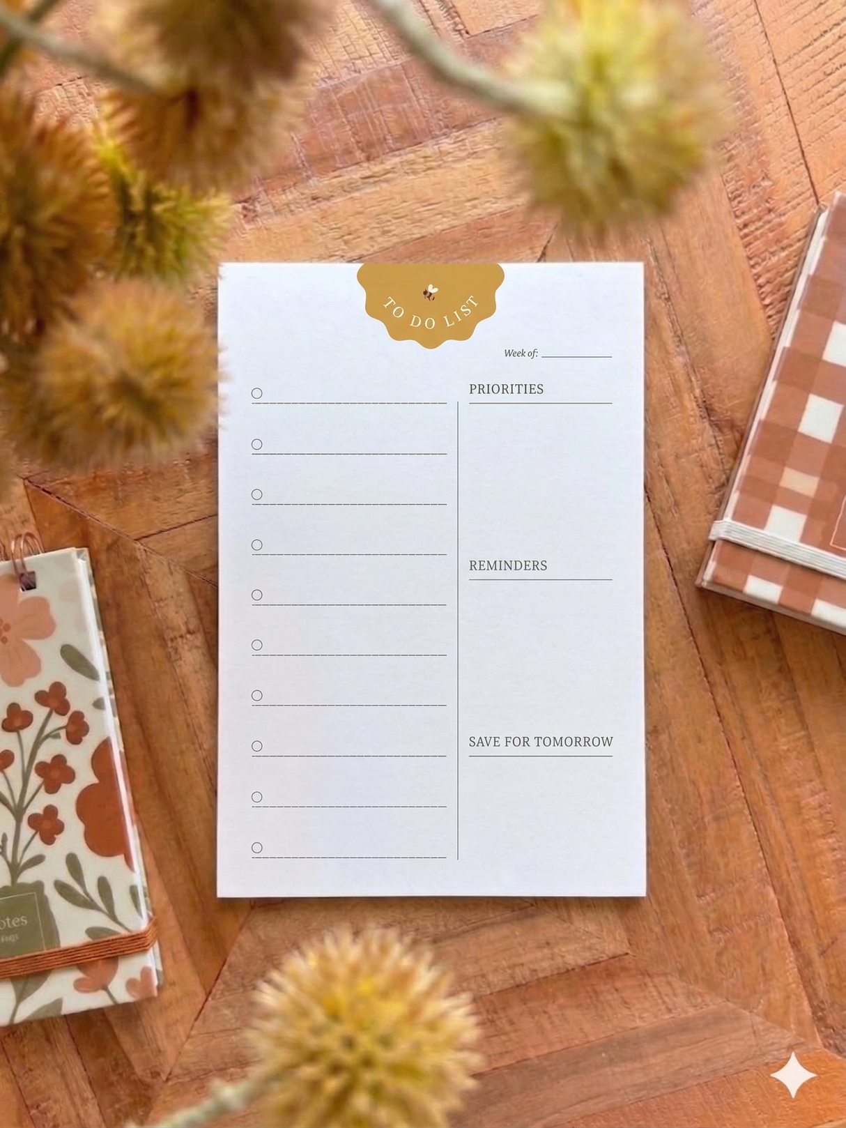 To Do List Planner Notepad | Minimalist To Do List