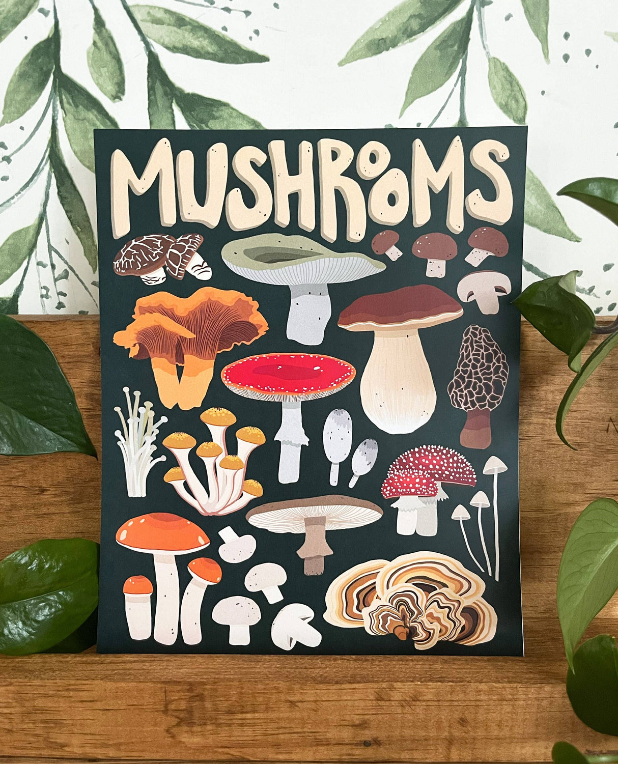 Mushroom Print