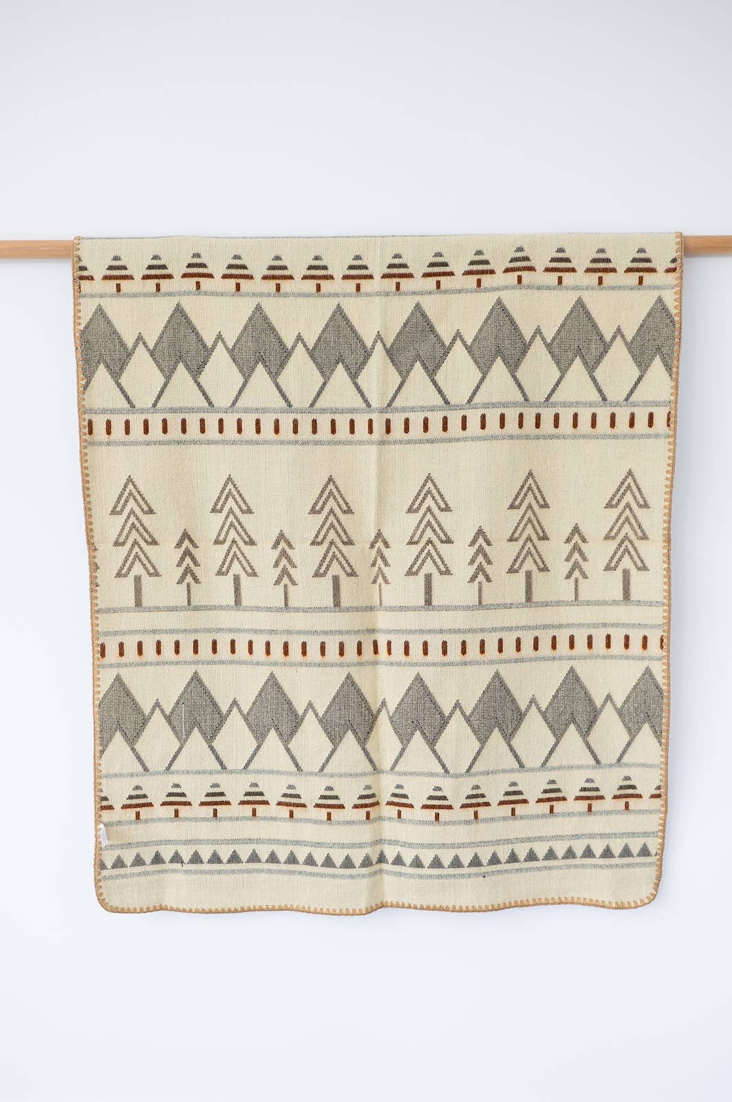 Tree Line Baby Blanket - Tiny Timber