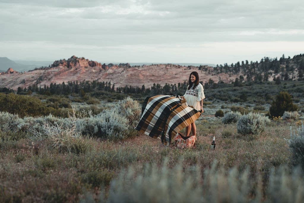 Picnic Blanket - Keen as Mustard