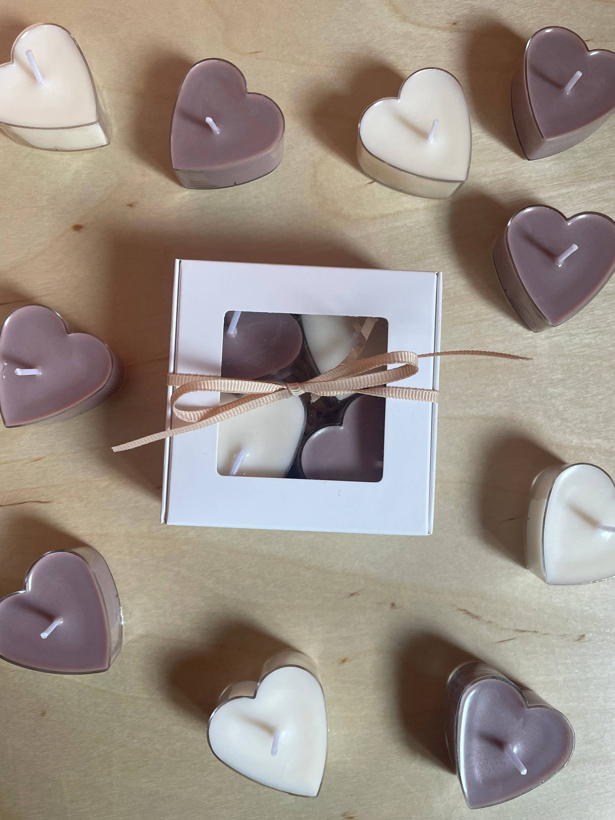 Valentine's Tealights- Box of 4