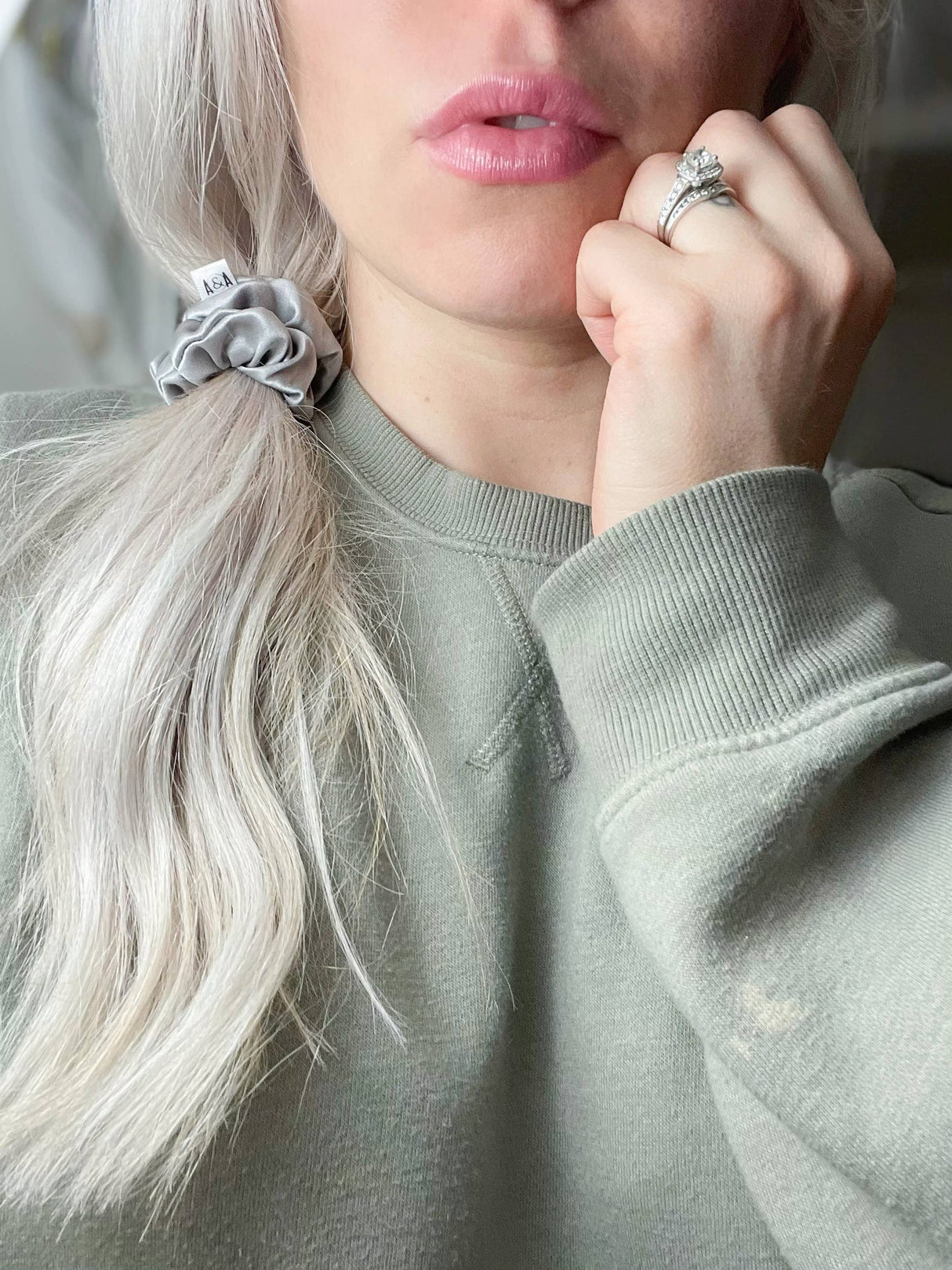 MINI Silk Scrunchies