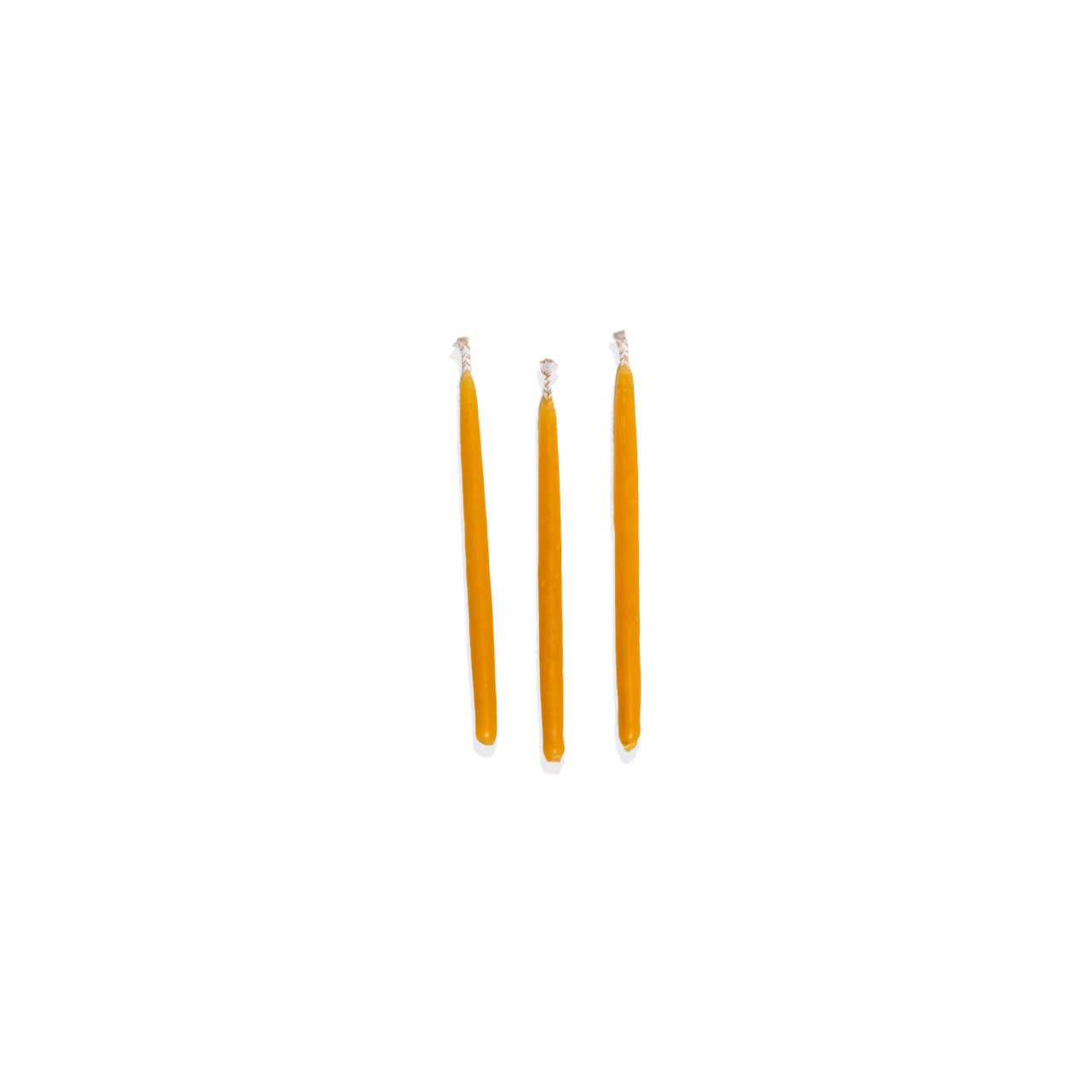 Beeswax Birthday Candles