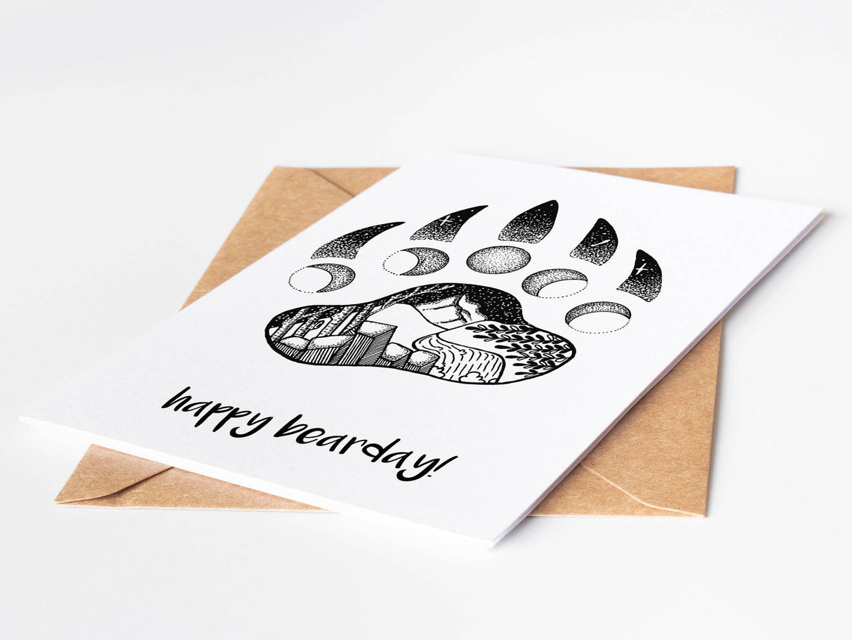 "Happy Bearday!" - Birthday Card