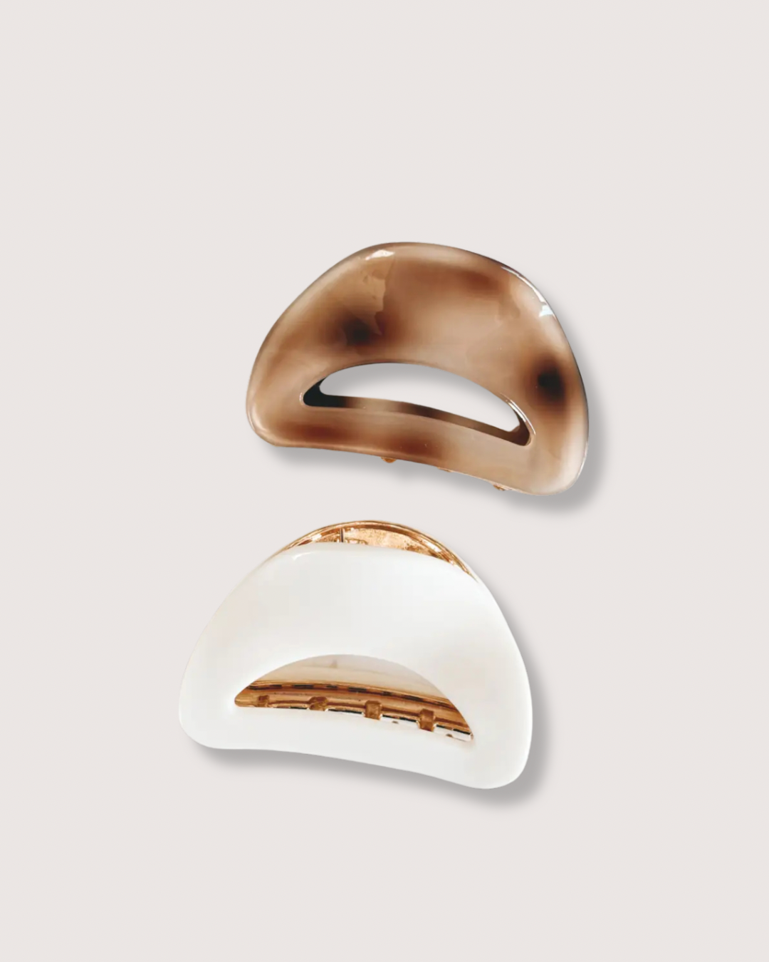 Retro and Gold Claw Hair Clip