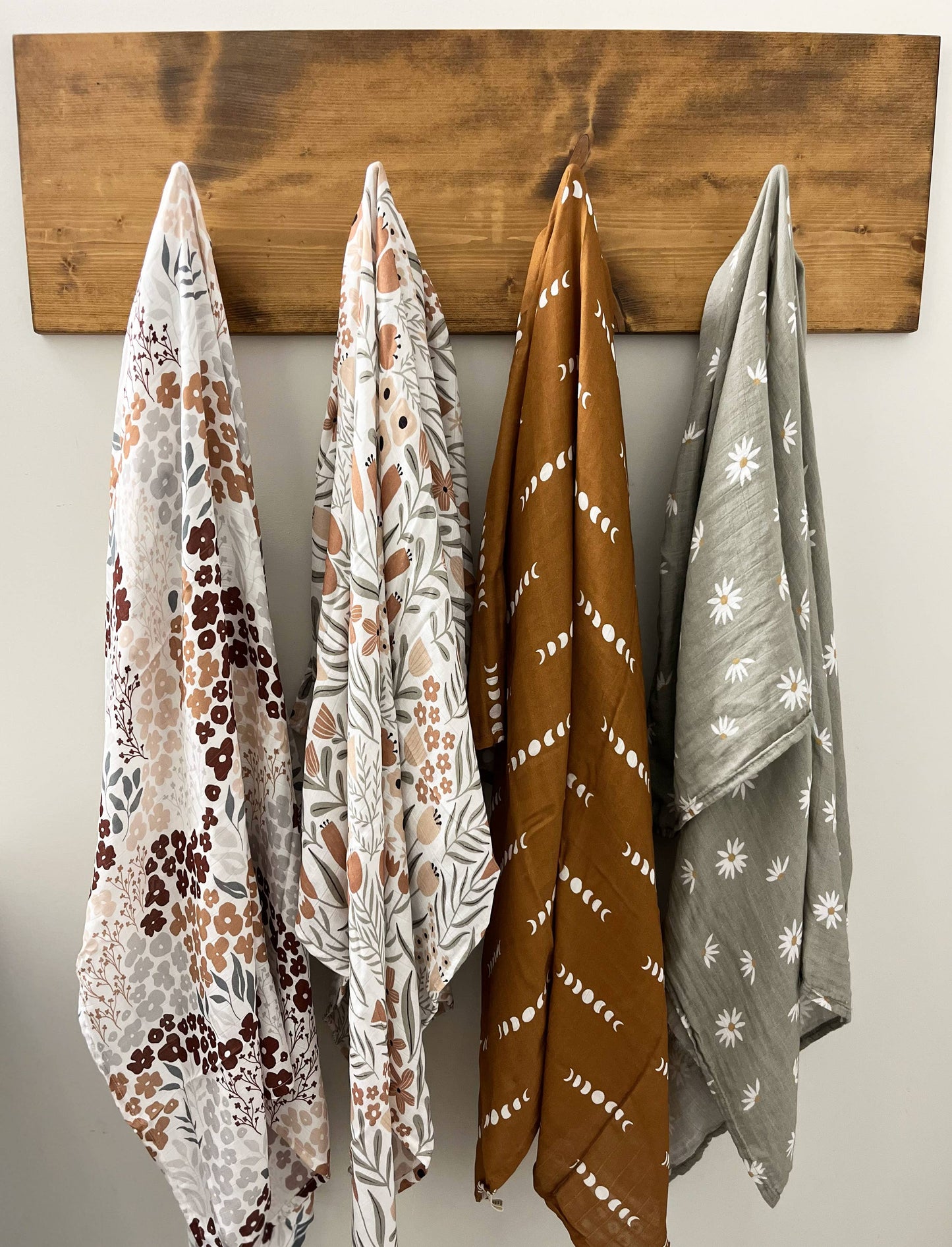 Moon Phases Swaddle Blanket