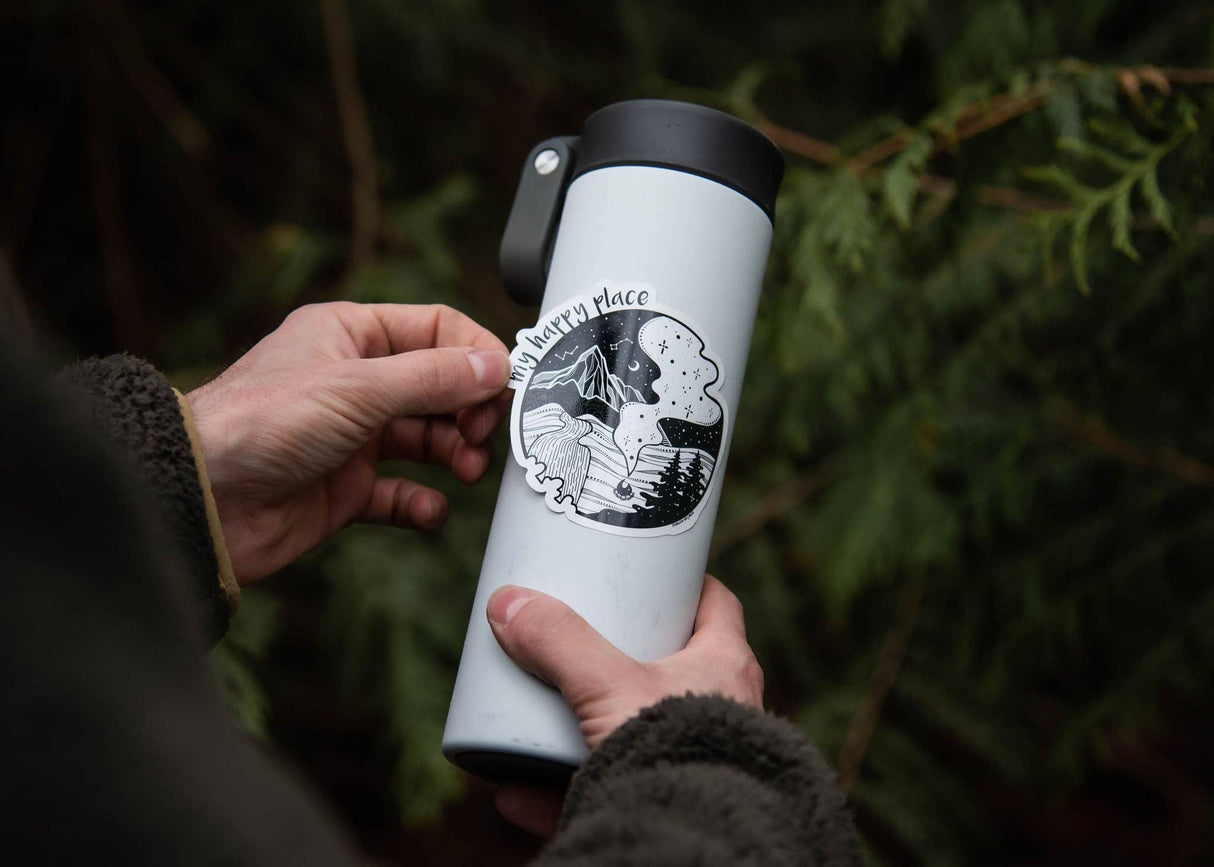 My Happy Place Sticker