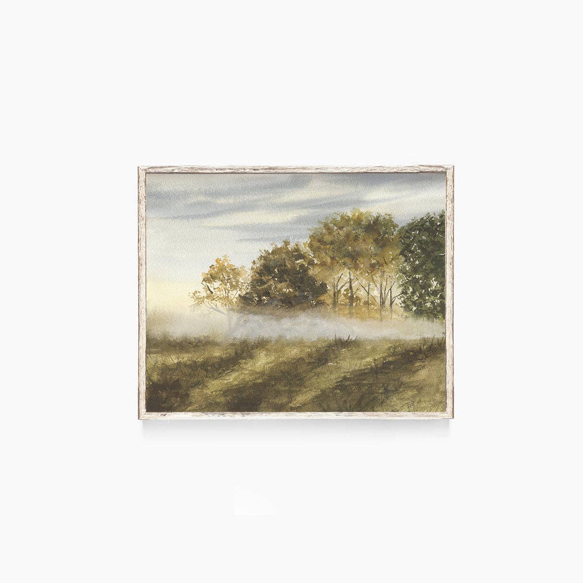 Where The Forest Meets The Field: 11x14”