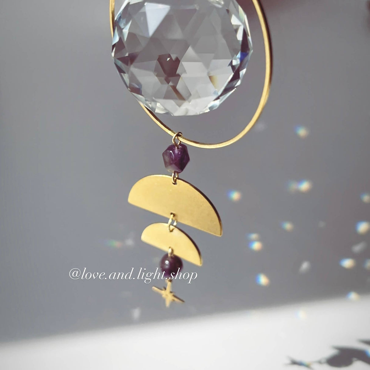 ESTELLA Amethyst Celestial Suncatcher