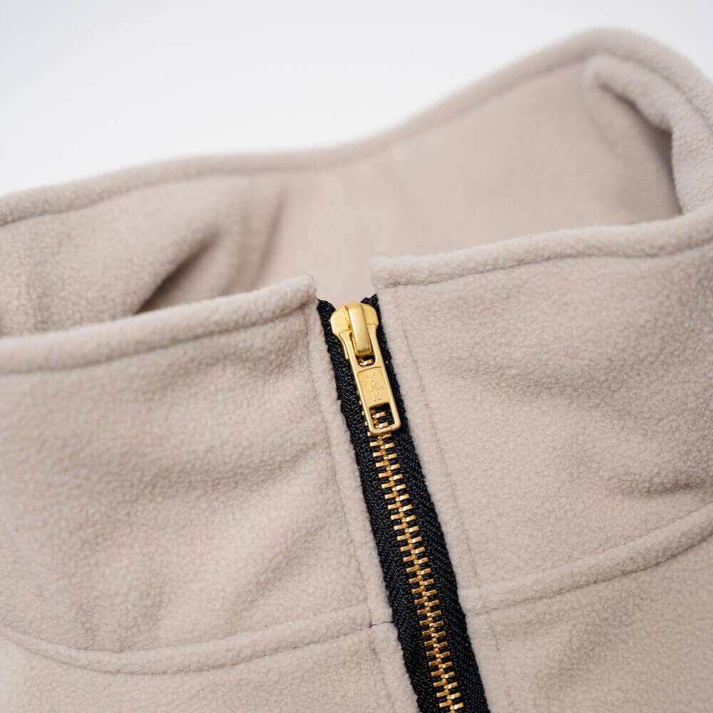 Recycled Fleece Pullover: Red