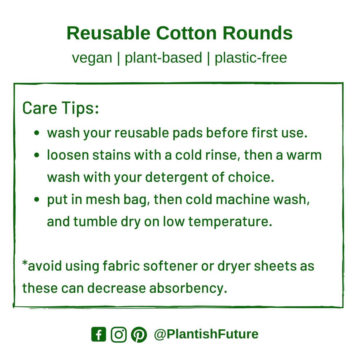 Reusable Cotton Rounds - 100% Cotton: 8 Cotton + Mesh Bag