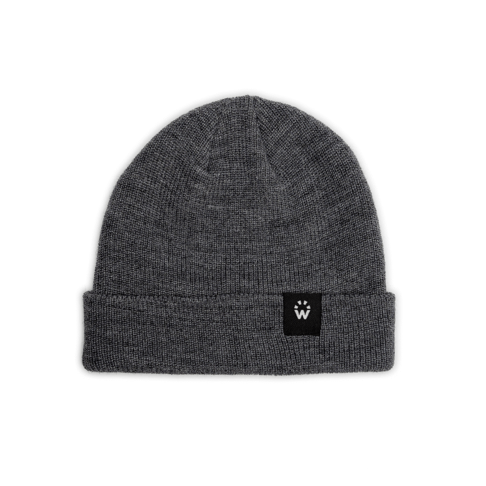 Made in Canada Merino Wool Blend Double Knit Beanie Hat