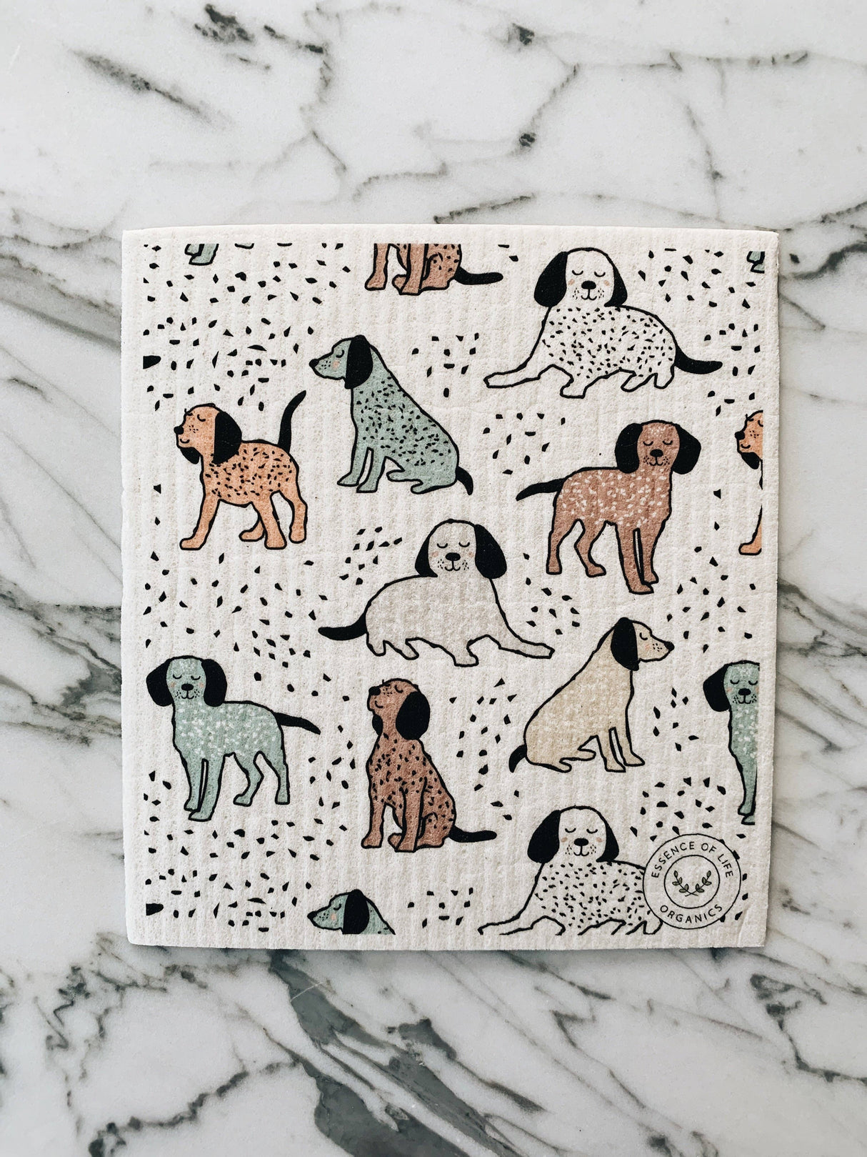 Swedish Dish Cloth, Puppy Love : Puppy Love
