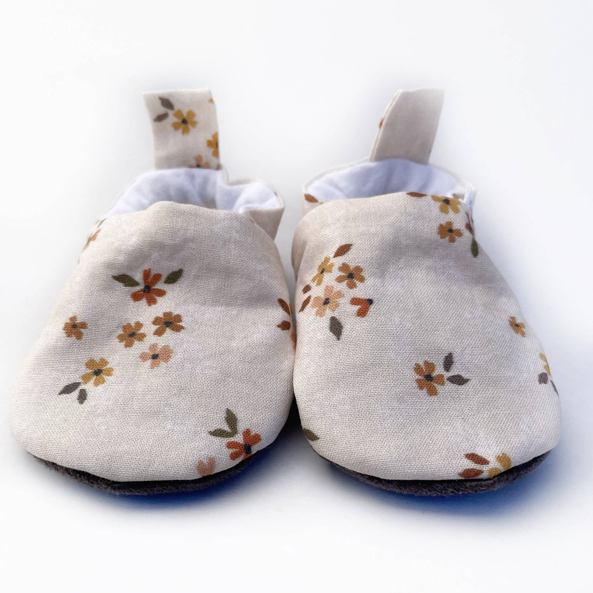 Dainty Floral Baby Shoes