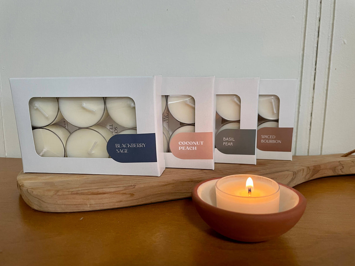 Home- Tealights- Box of Six