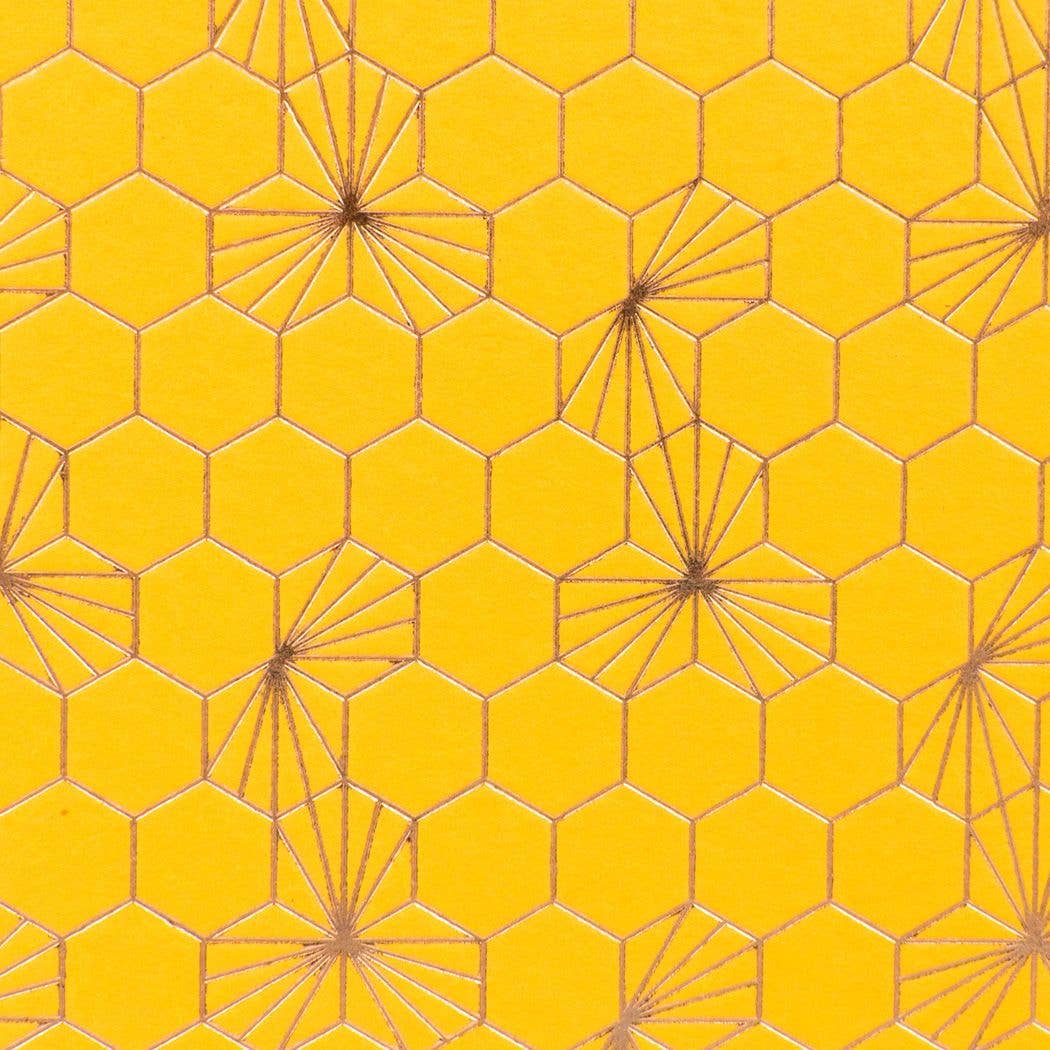 Honeycomb Small Notebook: Dot Pages