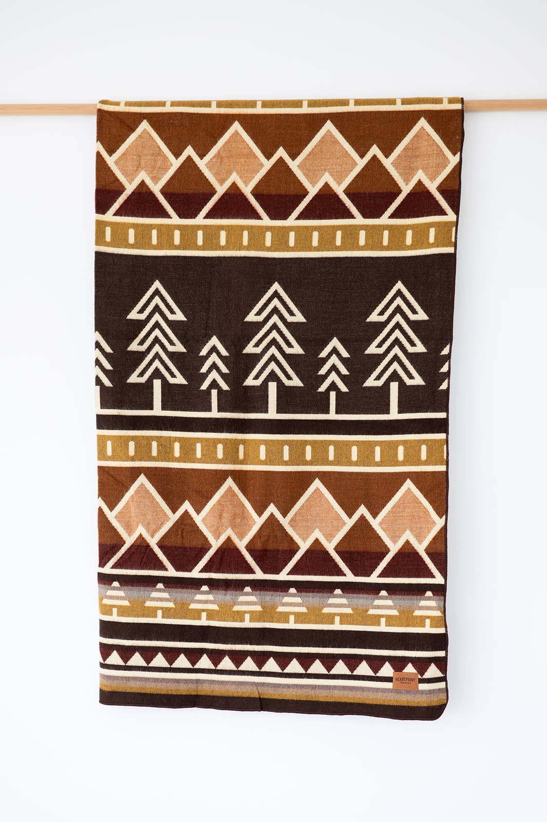Tree Line Throw Blanket - The Taylor