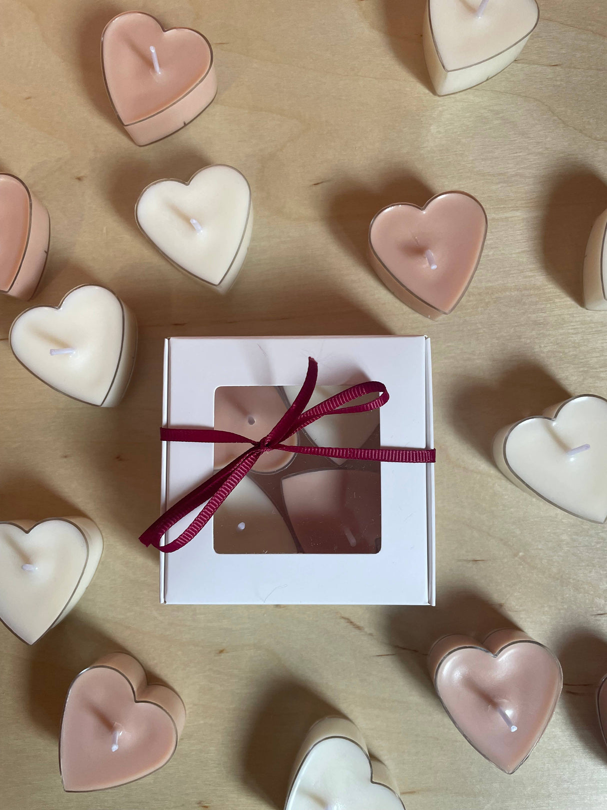 Valentine's Tealights- Box of 4