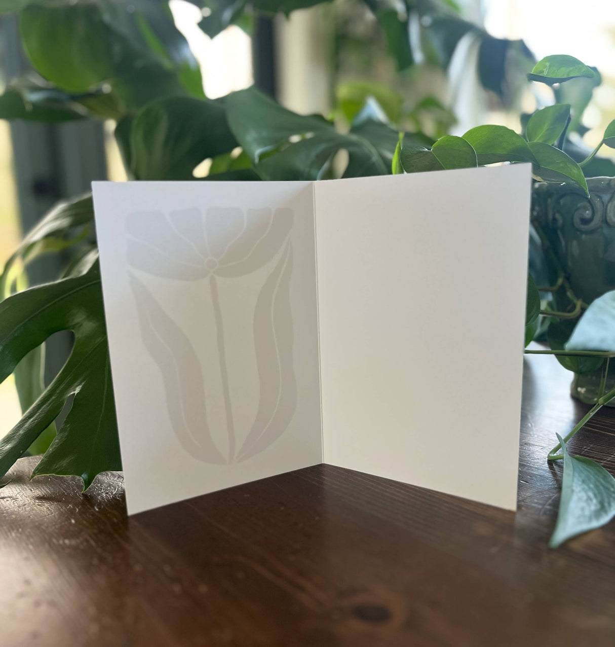 Floral Greeting Card