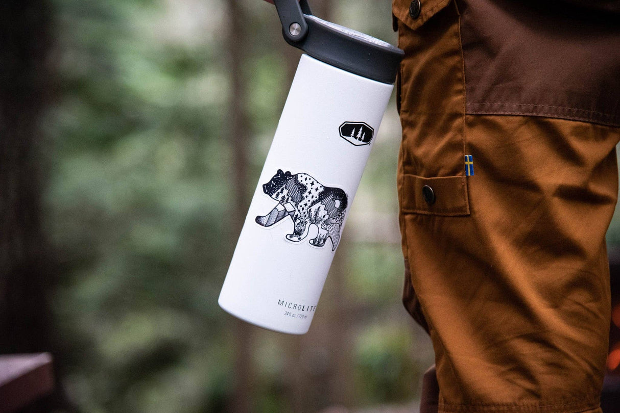 Roaming Bear Sticker