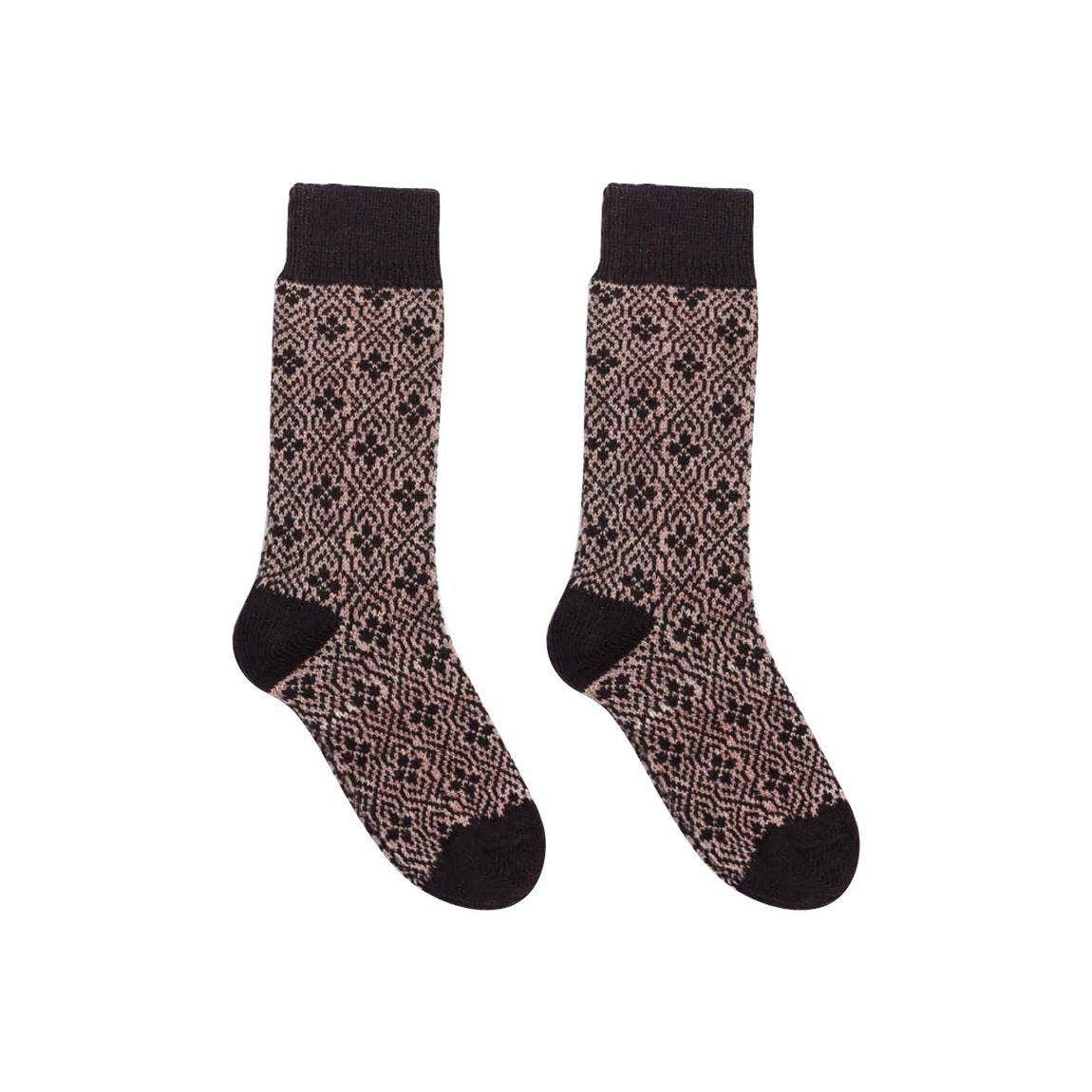 Nordic Socks Merino Wool in PERFORM™ (Ulf - Rose) - Unisex