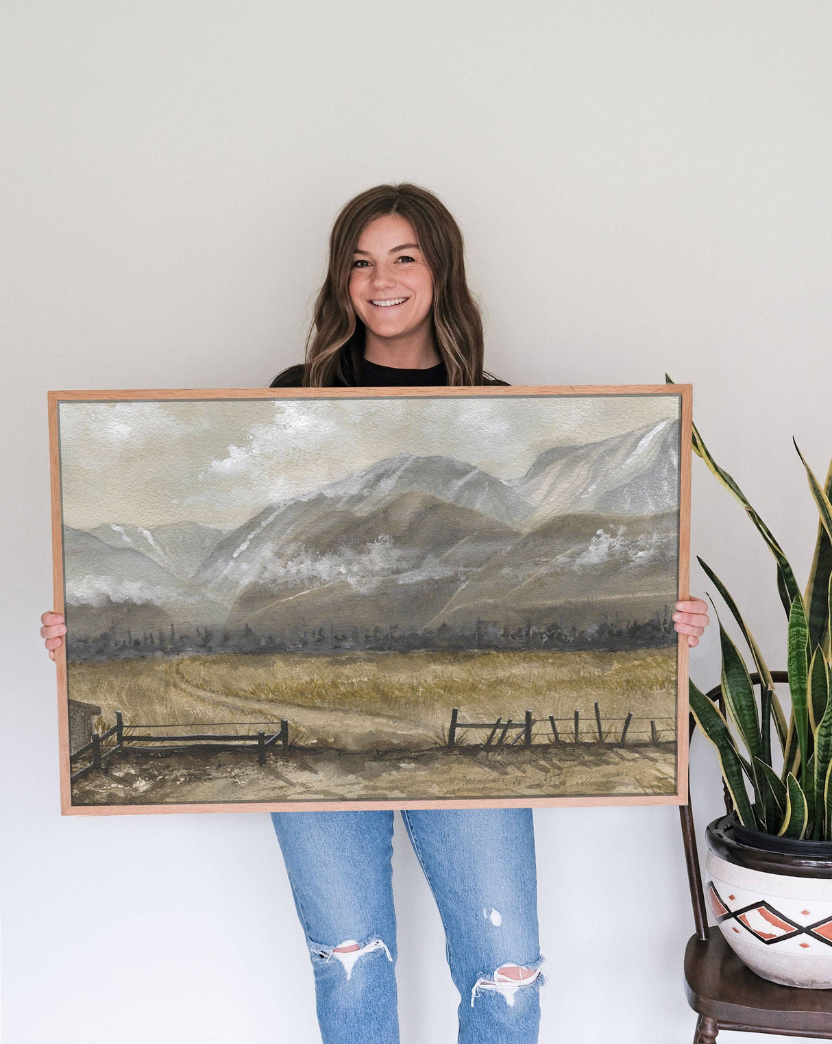 Rocky Mountain Ranch: 11x14”