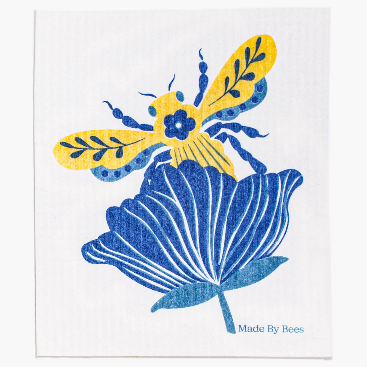 Swedish Dish Cloth: Single Bee