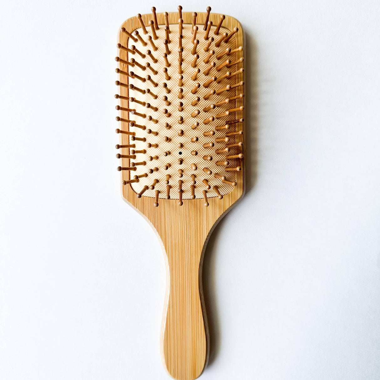 Detangling Bamboo Hair Brush - Plastic Free Biodegradable: Paddle