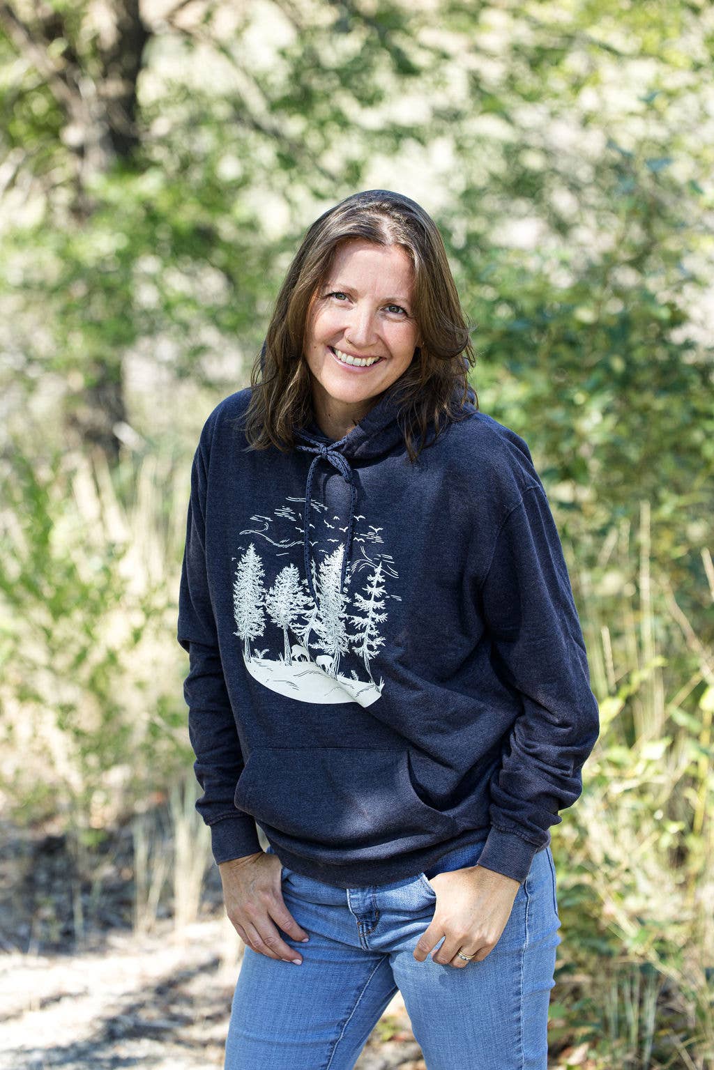 Deer & Pines Hoodie