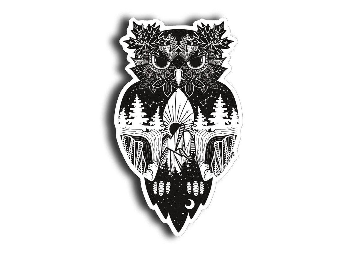Owl Sticker