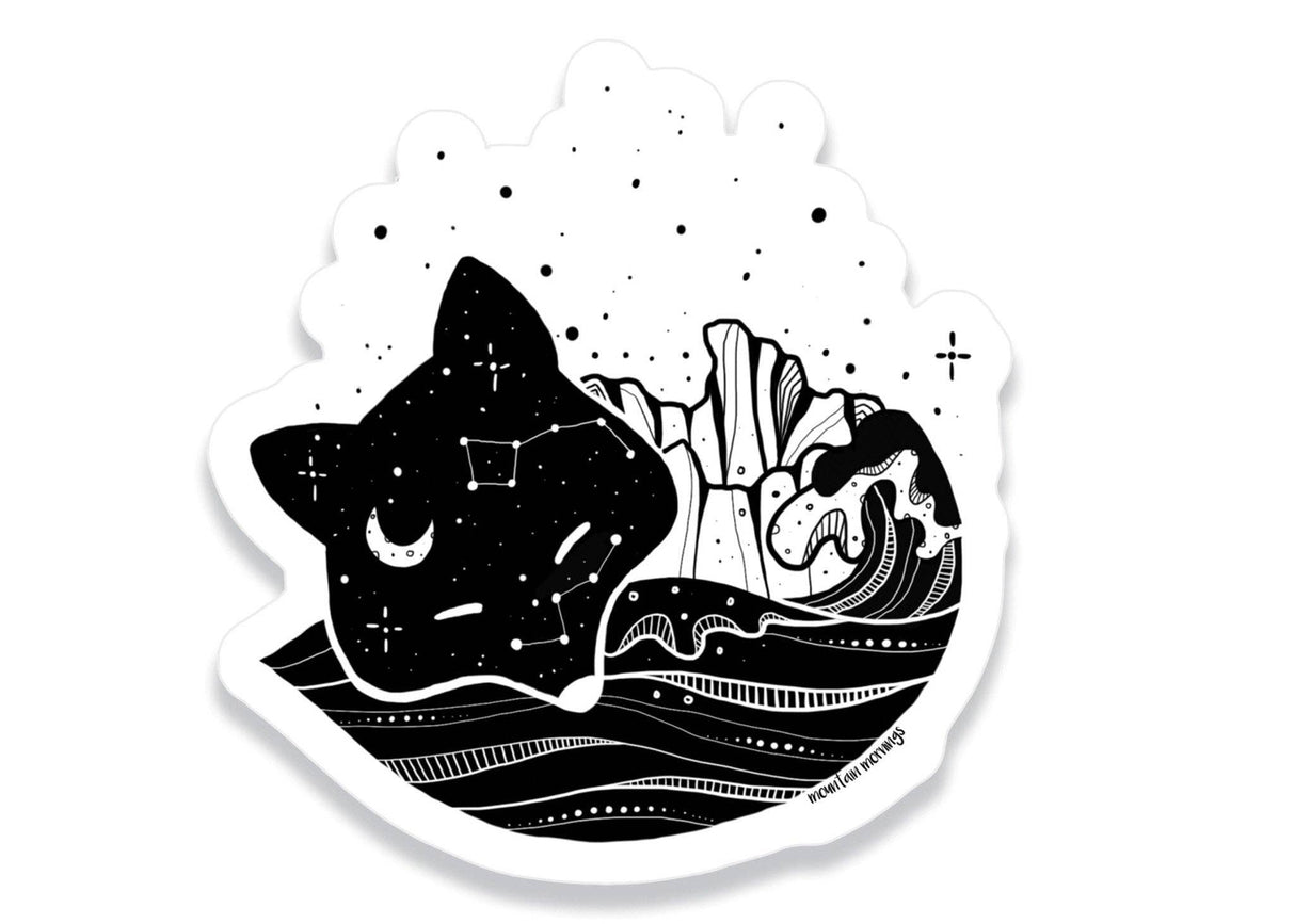 Sleeping Fox Sticker