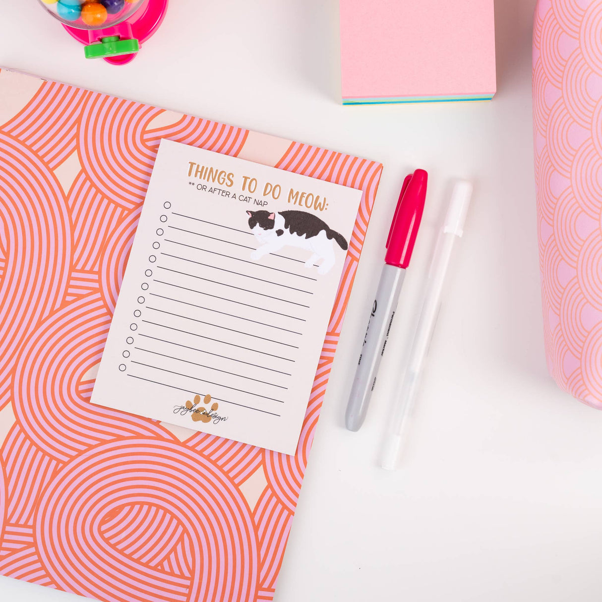 Things To Do Meow Notepad