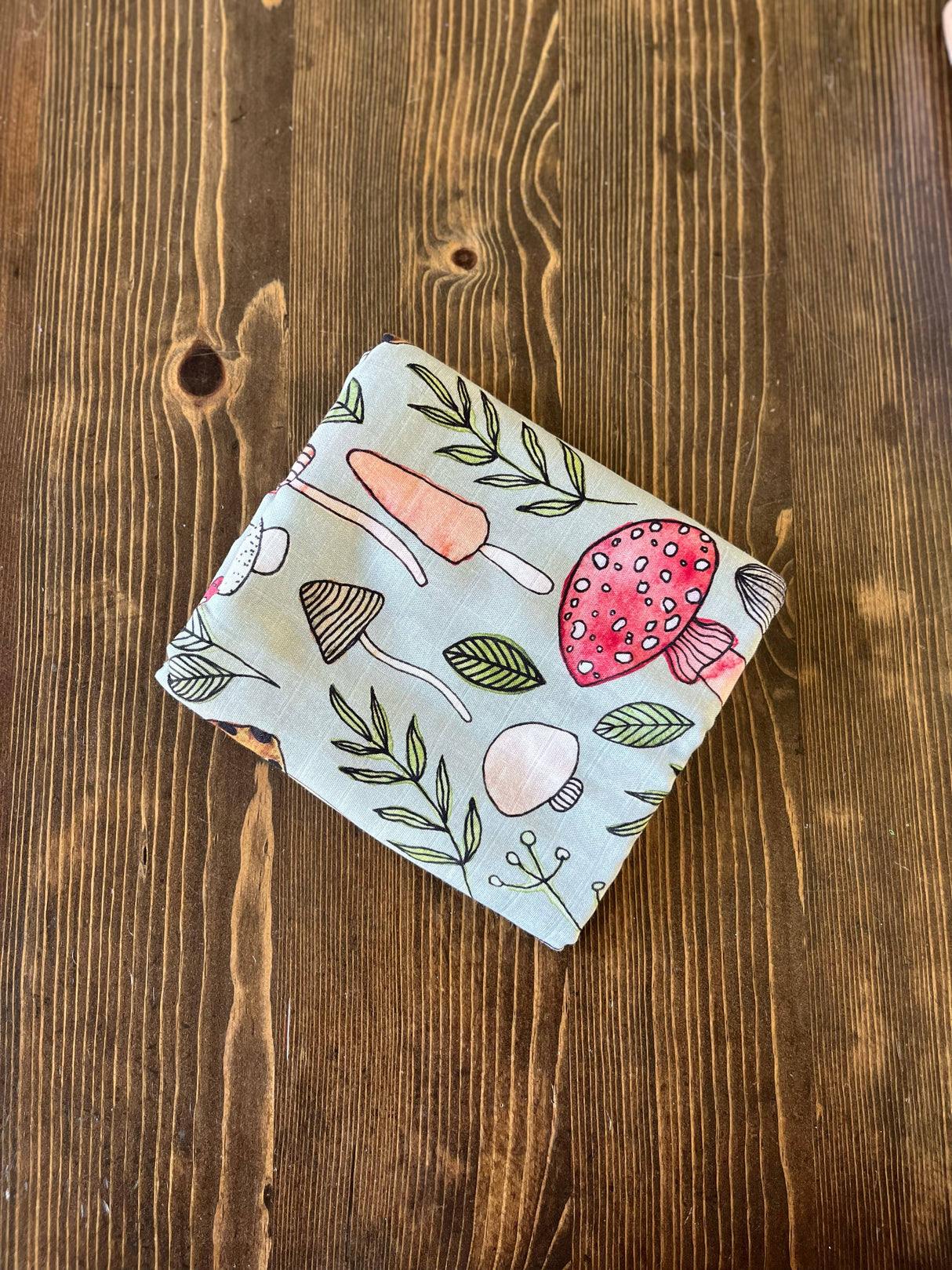 Mushroom Baby Blanket