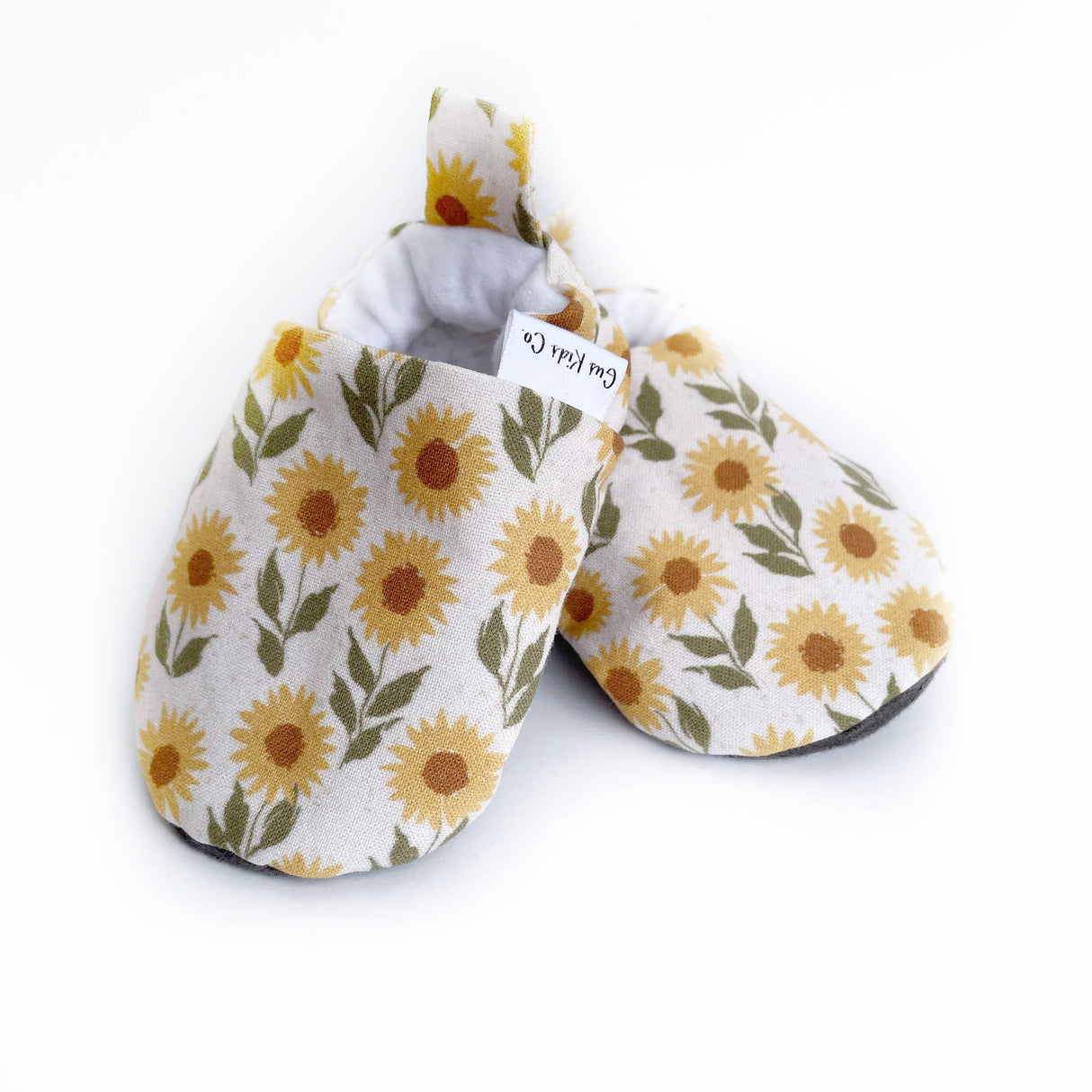 Sunflower Baby Shoes