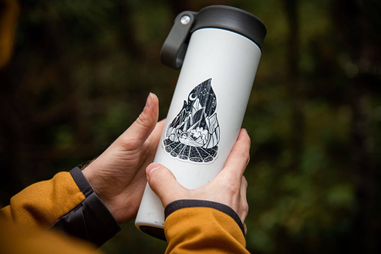 Campfire Sticker