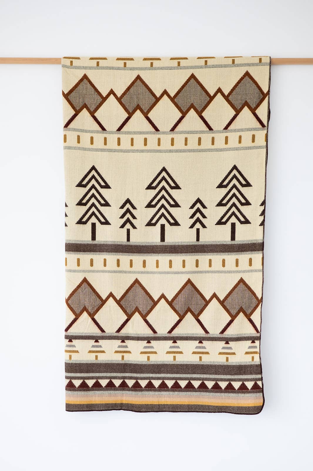 Tree Line Throw Blanket - The Taylor