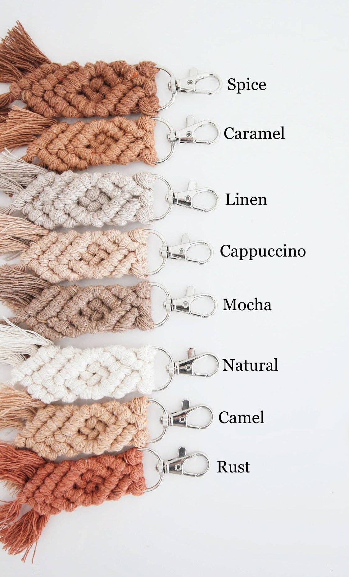 MARCY Macrame Keychain