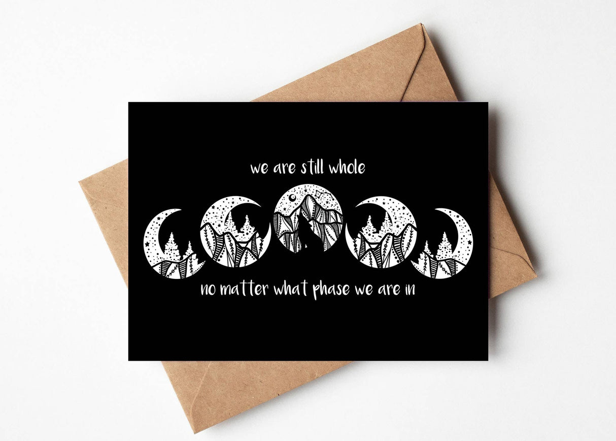 Moon Phase - Greeting Card