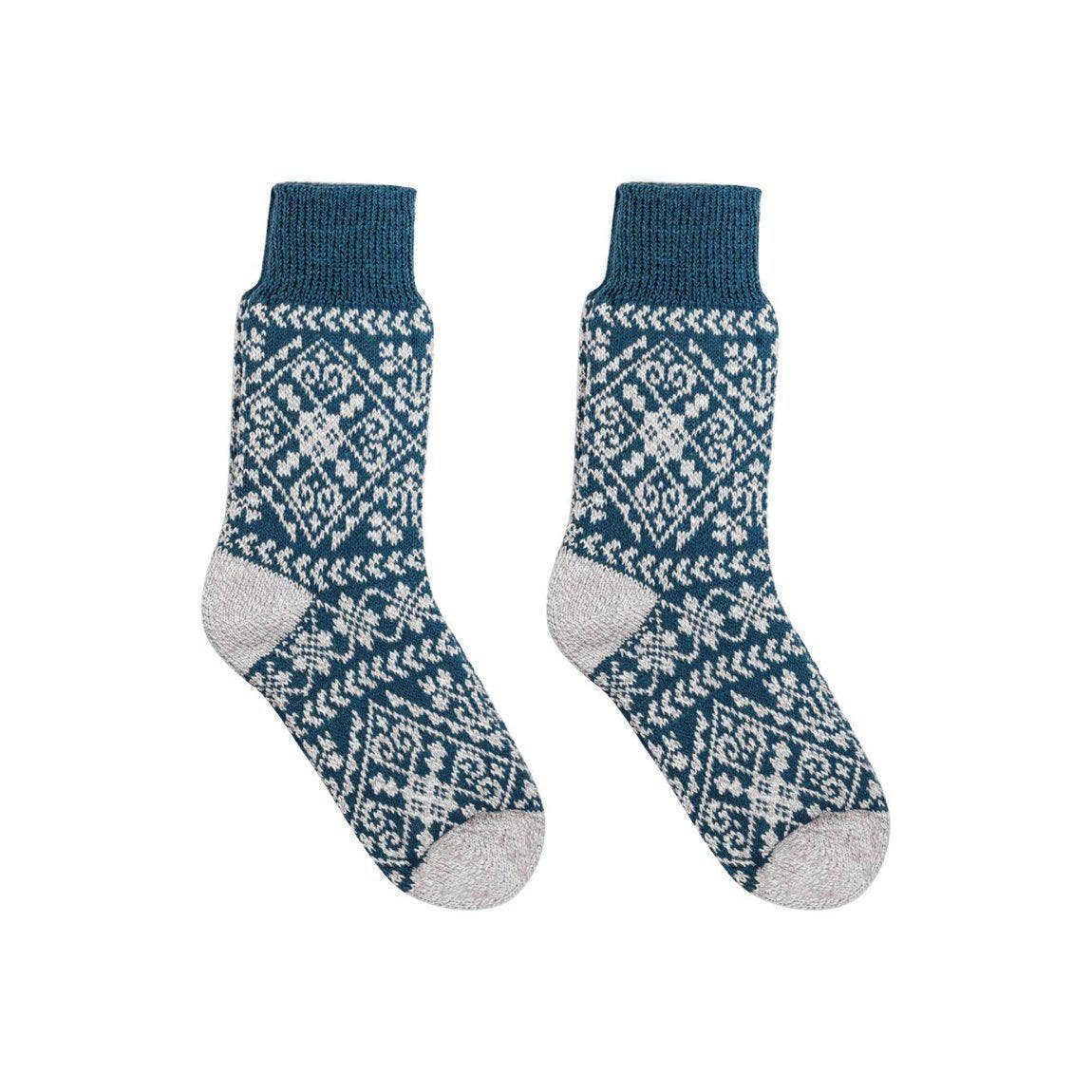 Nordic Socks Soft COZY™ Warm (Zelta - Teal) - Unisex