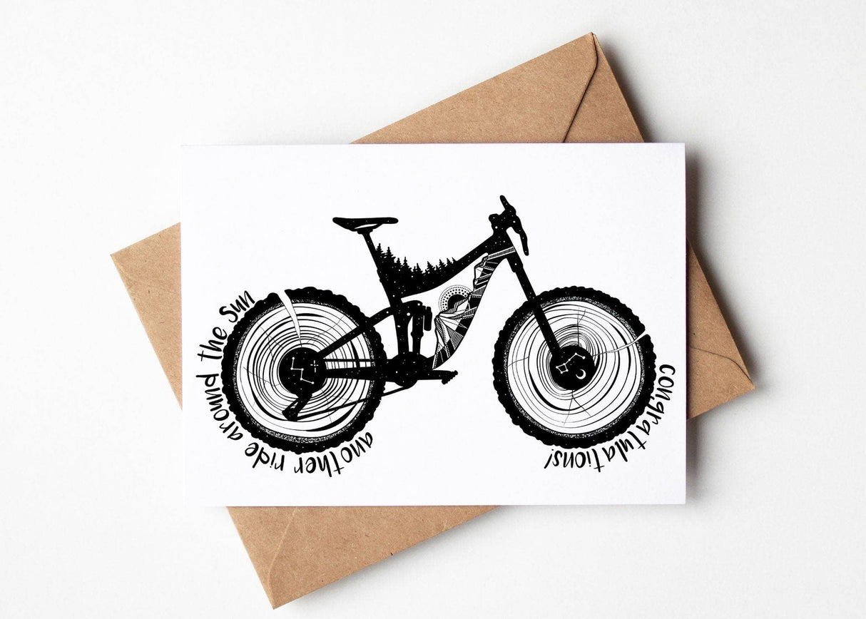 Another Ride Around The Sun - Greeting Card