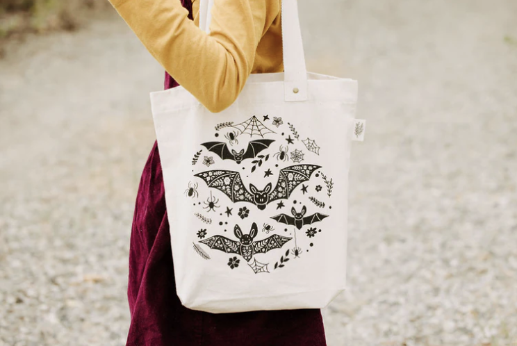 Bat Kids Tote Bag