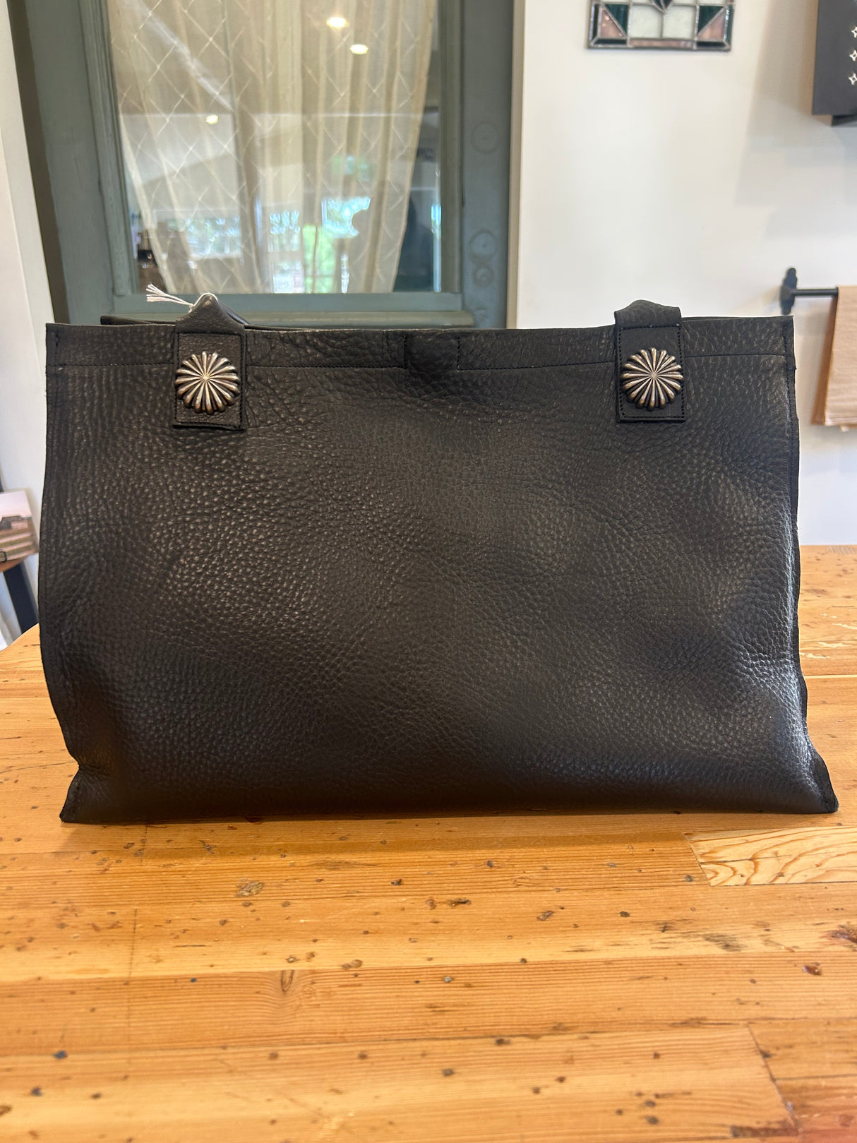 Black Leather Bag
