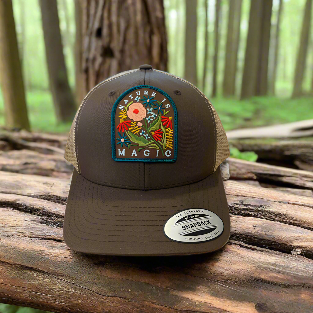 Nature Is Magic Trucker Hat