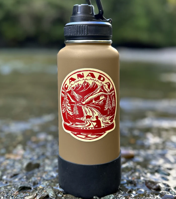 Canadian Canoe Sticker