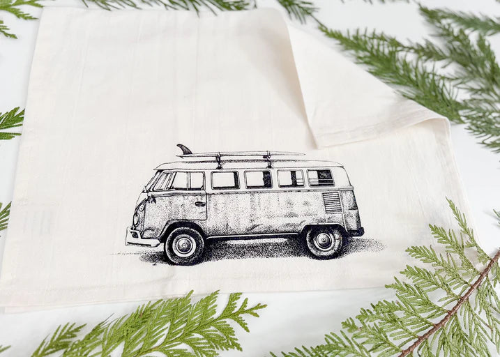 Beach Van Tea Towel